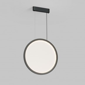 DK6606-BK Подвесной вертикальный светильник Veil со светодиодом H1700 d600 220V 48W 3000-6000K IP20 черный алюминий в Урае - uray.ok-mebel.com | фото 3