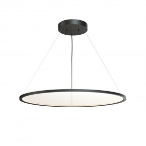 DK6620-BK Подвесной горизонтальный светильник Veil со светодиодом H900 d1000 220V 82W 3000-6000K IP20 черный алюминий в Урае - uray.ok-mebel.com | фото 4
