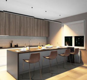 DK9123-BK Линейный светильник 30W 1250mm 3000K, черный в Урае - uray.ok-mebel.com | фото 7