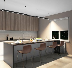 DK9124-BK Линейный светильник 30W 1250mm 4000K, черный в Урае - uray.ok-mebel.com | фото 4