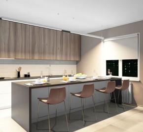 DK9154-WH Линейный светильник 42W 1500mm 4000K, белый в Урае - uray.ok-mebel.com | фото