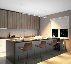 DK9203-WH Линейный светильник 52W 2000mm 3000K, белый в Урае - uray.ok-mebel.com | фото 4