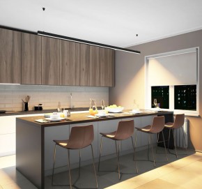 DK9253-BK Линейный светильник 62W 2500mm 3000K, черный в Урае - uray.ok-mebel.com | фото 5