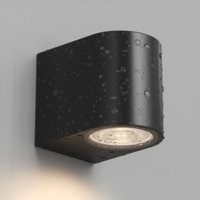 DK9790-BK Настенный уличный светильник NARVIK, IP44, GU10 LED, до 15 Вт, черный, алюминий в Урае - uray.ok-mebel.com | фото 3