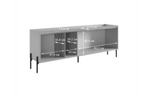 ДОМИНИКА Гостиная (модульная) кашемир/дуб крафт золотой в Урае - uray.ok-mebel.com | фото 3