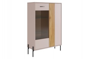ДОМИНИКА Комод (со стеклом) в Урае - uray.ok-mebel.com | фото