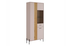 ДОМИНИКА Шкаф двухдверный (со стеклом) в Урае - uray.ok-mebel.com | фото