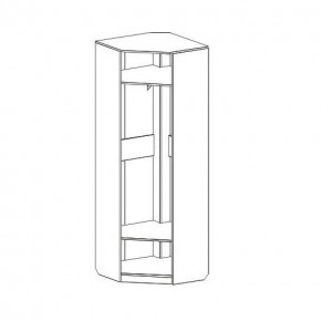 ЭЛАНА Прихожая (модульная) Бодега Белая в Урае - uray.ok-mebel.com | фото 5