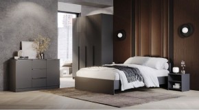 ЭЛЕГАНТ Спальный гарнитур (модульный) графит в Урае - uray.ok-mebel.com | фото