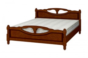ЕЛЕНА-4 Кровать из массива (орех) в Урае - uray.ok-mebel.com | фото 2