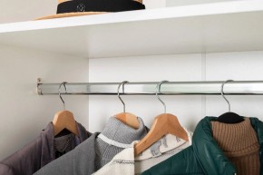 ЭЙР прихожая (модульная) Белый Шагрень в Урае - uray.ok-mebel.com | фото 19