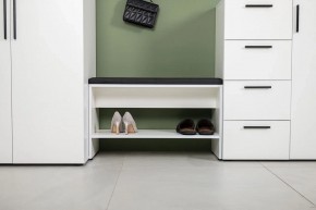 ЭЙР прихожая (модульная) Белый Шагрень в Урае - uray.ok-mebel.com | фото 23