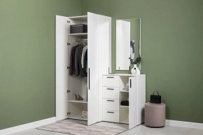 ЭЙР прихожая (модульная) Белый Шагрень в Урае - uray.ok-mebel.com | фото 24