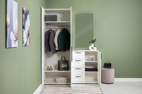 ЭЙР прихожая (модульная) Белый Шагрень в Урае - uray.ok-mebel.com | фото 25