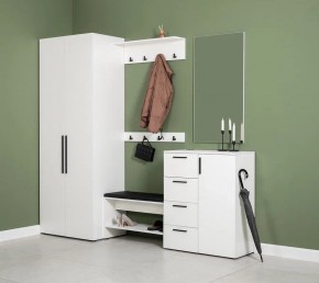 ЭЙР прихожая (модульная) Белый Шагрень в Урае - uray.ok-mebel.com | фото 28