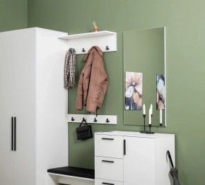 ЭЙР прихожая (модульная) Белый Шагрень в Урае - uray.ok-mebel.com | фото 33