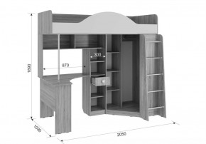 ФЭНТЕЗИ Набор мебели (Детский комплекс) в Урае - uray.ok-mebel.com | фото 2