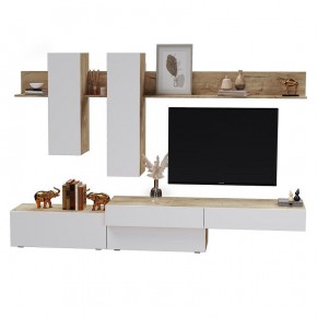 ФРИДА Гостиная (Вотан/Белый глянец) в Урае - uray.ok-mebel.com | фото 2