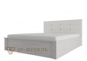 Кровать 1600 двойная (универсальная) с мягким изголовьем Гамма 20 в Урае - uray.ok-mebel.com | фото 1