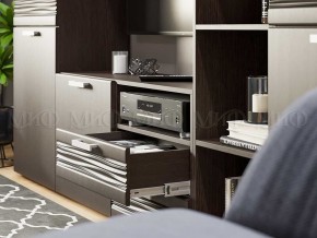 АСТИ Гостиная Вариант №1 МДФ (Венге) в Урае - uray.ok-mebel.com | фото 2