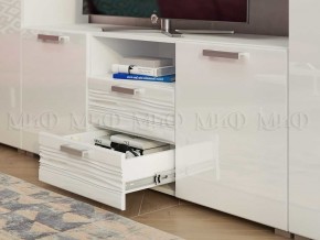 АСТИ Гостиная Вариант №3 МДФ (Белый глянец/белый) в Урае - uray.ok-mebel.com | фото 2