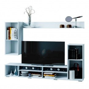 Гостиная Диаманд (белый/белый глянец) в Урае - uray.ok-mebel.com | фото 2