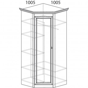 Гостиная Флоренция 4 Дуб оксфорд в Урае - uray.ok-mebel.com | фото 6