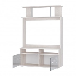 Гостиная Флоренция Центральная секция (ясень белый) в Урае - uray.ok-mebel.com | фото 2