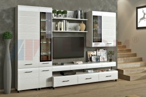 Гостиная Камелия Композиция 1 (Снежный ясень) в Урае - uray.ok-mebel.com | фото