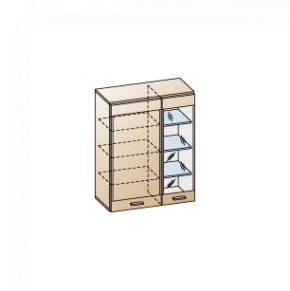 Гостиная Камелия Композиция 3 (Гикори Джексон светлый) в Урае - uray.ok-mebel.com | фото 9