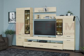 Гостиная Камелия Композиция 3 (Ясень Асахи) в Урае - uray.ok-mebel.com | фото