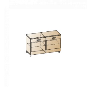 Гостиная Камелия Композиция 4 (Гикори Джексон светлый) в Урае - uray.ok-mebel.com | фото 9