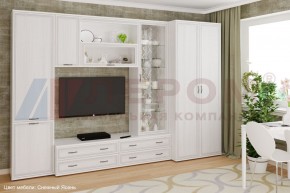 Гостиная Карина Композиция 16 (Снежный ясень) в Урае - uray.ok-mebel.com | фото