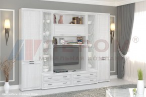 Гостиная Карина Композиция 19 (Снежный ясень) в Урае - uray.ok-mebel.com | фото