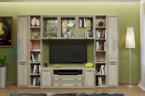 Гостиная Карина Композиция 25 (Гикори Джексон светлый) в Урае - uray.ok-mebel.com | фото