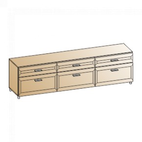 Гостиная Мелисса Композиция 7 (Акация Молдау) в Урае - uray.ok-mebel.com | фото 4