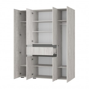 Гостиная Мрия (модульная) Бетон пайн светлый/Графит в Урае - uray.ok-mebel.com | фото 16