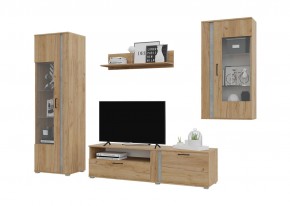 Гостиная Омега (Крафт золотой-Бетон) в Урае - uray.ok-mebel.com | фото 2