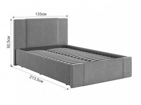 ХЛОЯ Кровать 1200 каркас в Урае - uray.ok-mebel.com | фото 3