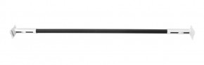 Турник раздвижной 1250-1500 цв. белый-черный FLEXTER PROFI в Урае - uray.ok-mebel.com | фото