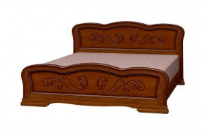 КАРИНА-8 Кровать из массива (Орех) в Урае - uray.ok-mebel.com | фото 2