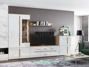 КИМ Шкаф с подсветкой (белый) в Урае - uray.ok-mebel.com | фото 7