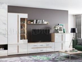 КИМ Тумба 4-х створчатая (белый) в Урае - uray.ok-mebel.com | фото 4