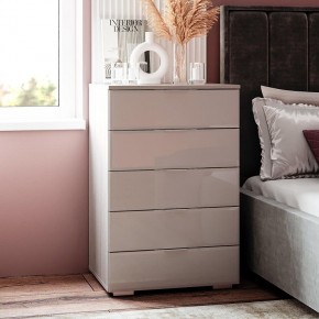 Комод Алекса (ясень белый/белый) в Урае - uray.ok-mebel.com | фото 3