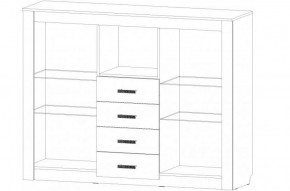 РИВЬЕРА Комод большой в Урае - uray.ok-mebel.com | фото 2