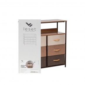 Комод Leset Локи 6 ящ. с полкой в Урае - uray.ok-mebel.com | фото 11