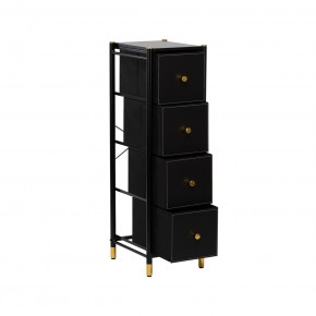 Комод Leset Нирита/Хайди узкий 4 ящика в Урае - uray.ok-mebel.com | фото 3