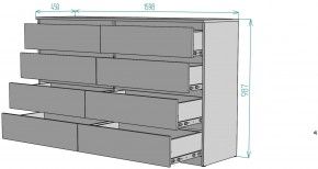 Комод Мальта K113 в Урае - uray.ok-mebel.com | фото 2