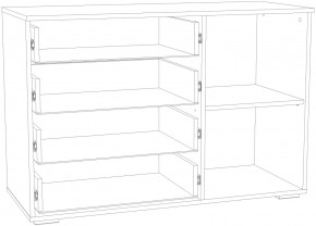 Комод НМ 041.39 "Банни" (Бисквит) в Урае - uray.ok-mebel.com | фото 4