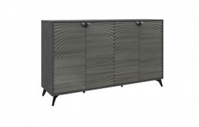 Комодино ПМ-390.03 Комод (ЛДСП Матера/МДФ Санторини темный) в Урае - uray.ok-mebel.com | фото 2